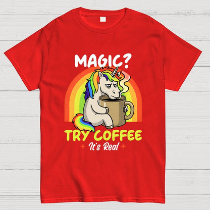 Magic Try Coffee Geek T-Shirt