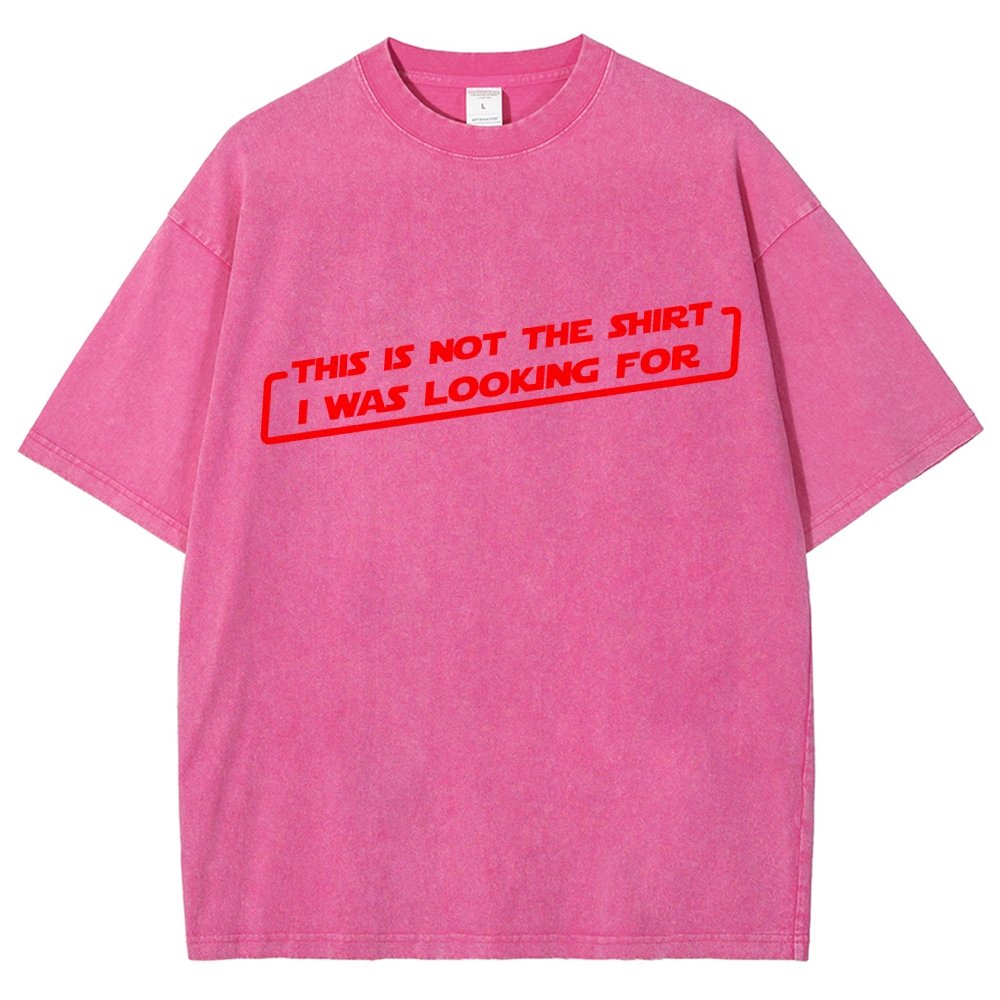 Not the Shirt Vintage Distressed T-shirt