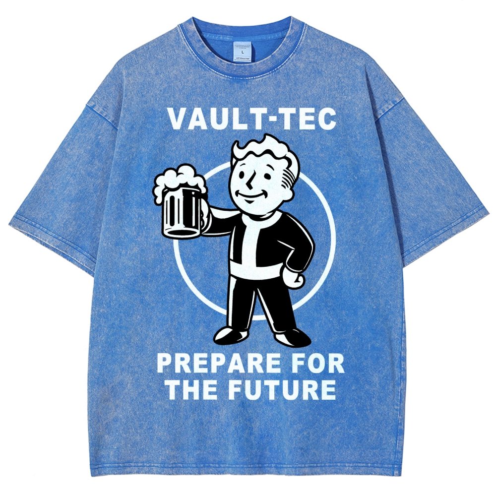 prepare for the future Vintage Distressed T-shirt