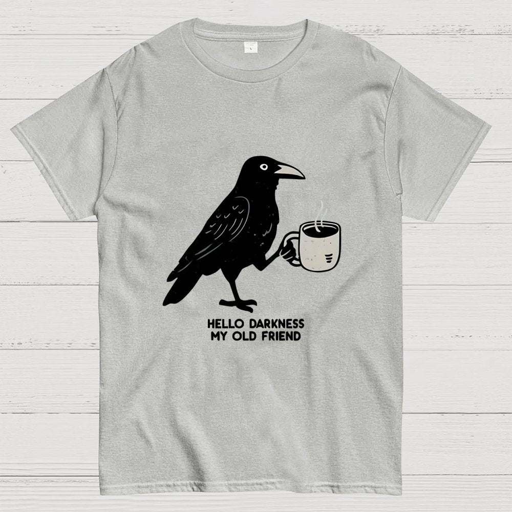 Raven Crow Coffee Unisex Geek T-Shirt