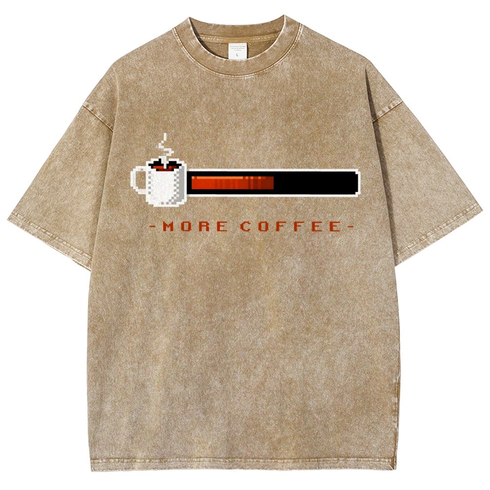 Coffee Bar Vintage Distressed T-shirt