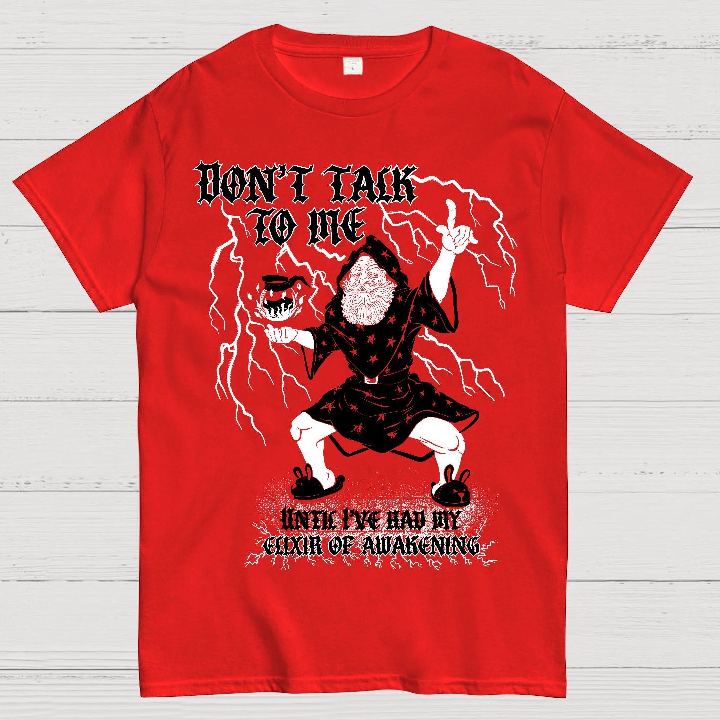 Mythic Morning Brew Geek T-Shirt