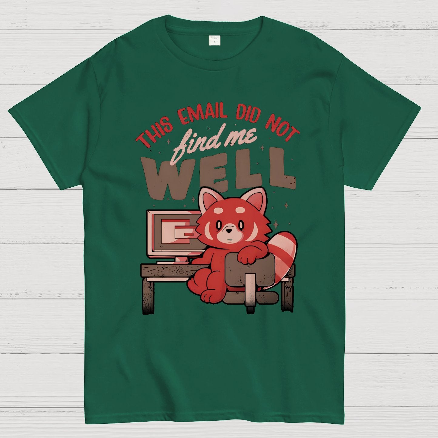 This Email Did Not Find Me Well Geek T-Shirt