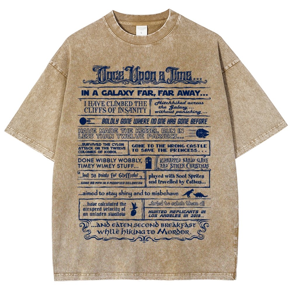 My Autobiography Vintage Distressed T-shirt