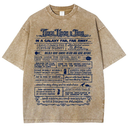 My Autobiography Vintage Distressed T-shirt