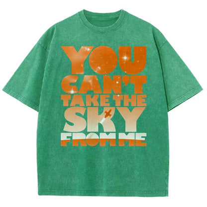 You Can’t Take The Sky Vintage Distressed T-shirt