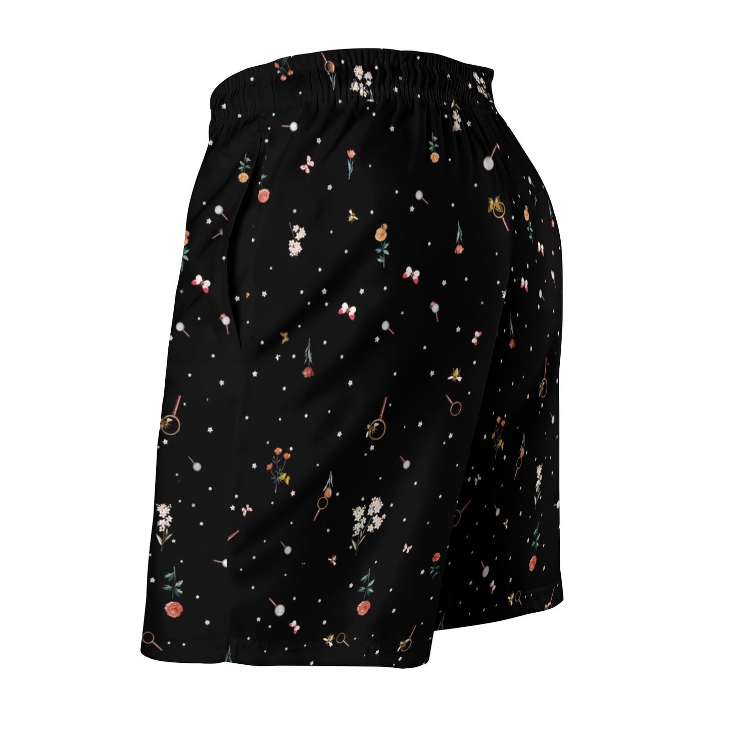 Magnifying Glass Flower Geek Shorts