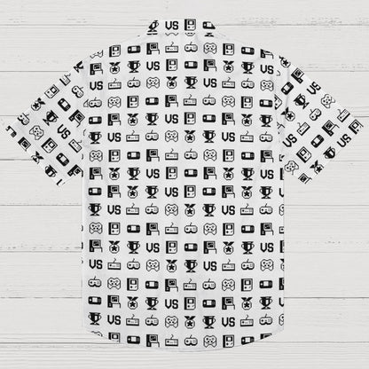 Retro Game Icons Geeky Shirt