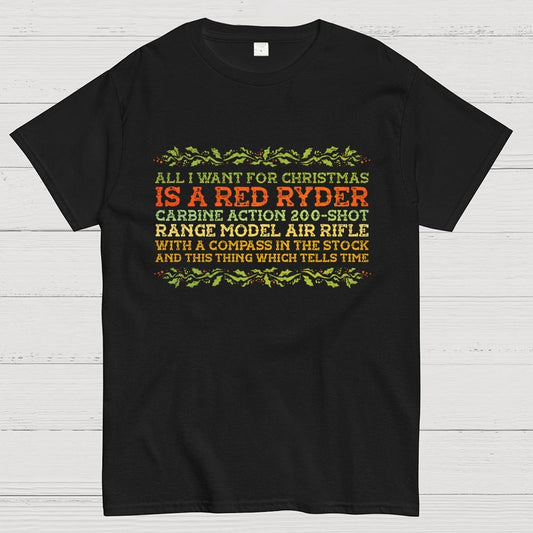 All I Want For Christmas Geek T-Shirt