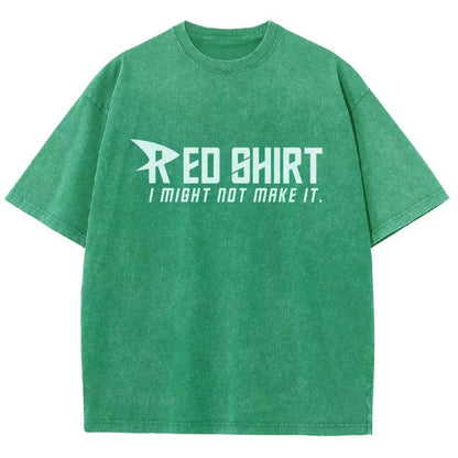 Red Shirt Vintage Distressed T-shirt