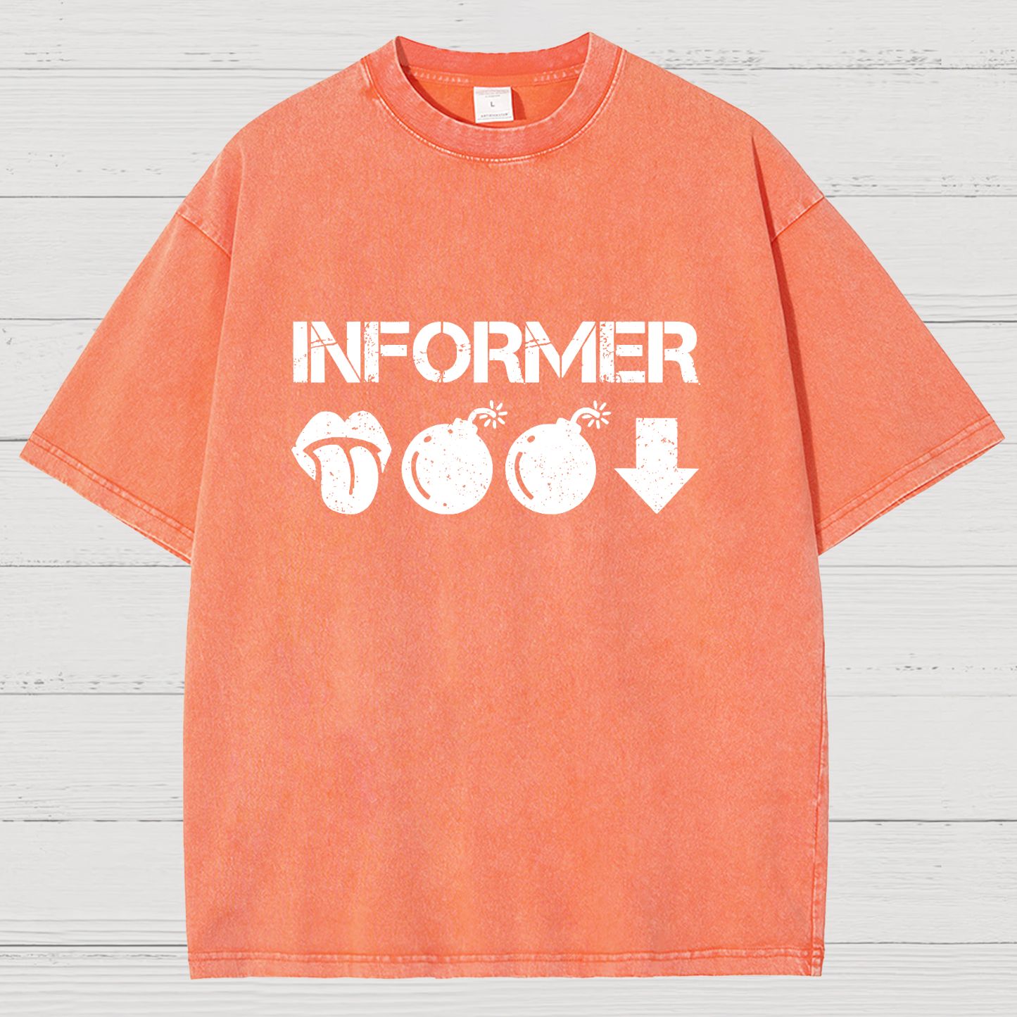 Informer Vintage Distressed T-shirt