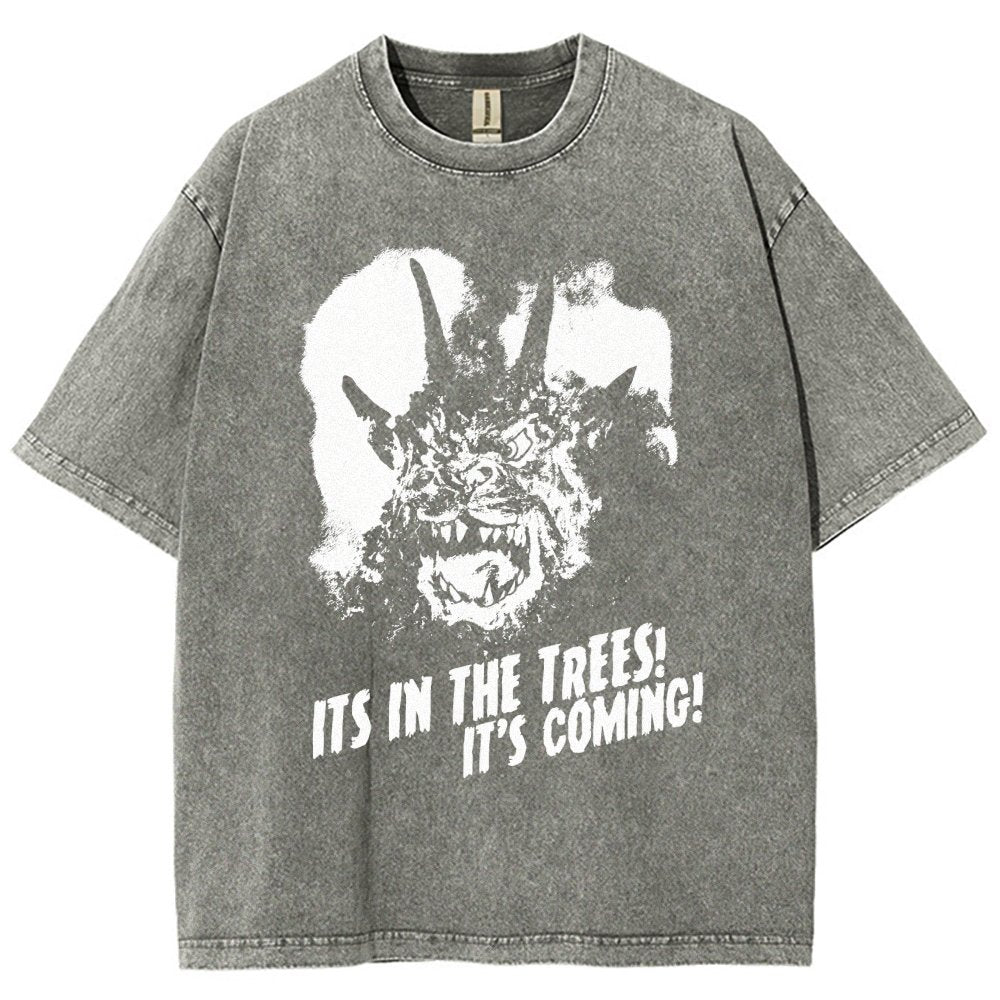Night Of The Demon It's In The Trees ! Vintage Distressed T-shirt