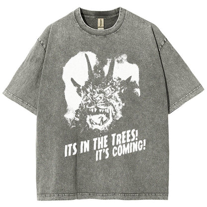 Night Of The Demon It's In The Trees ! Vintage Distressed T-shirt