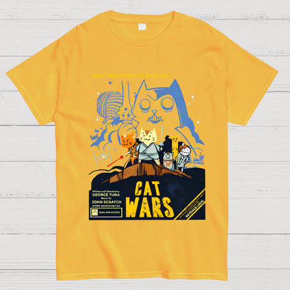 Cat Wars��Revenge of The Dog Geeky T-Shirt