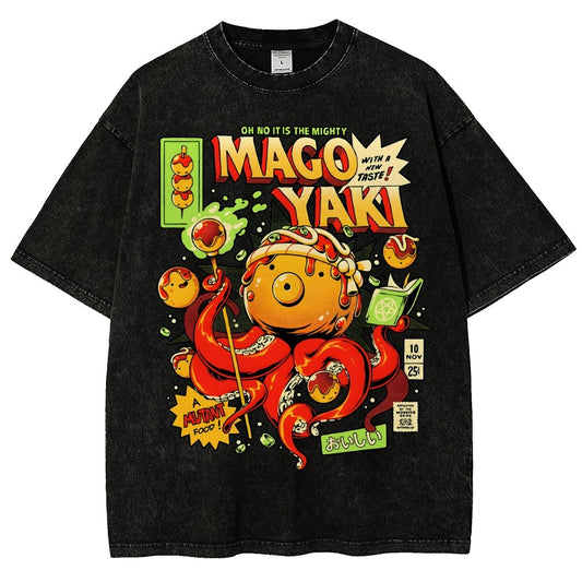 Magoyaki Vintage Distressed T-shirt