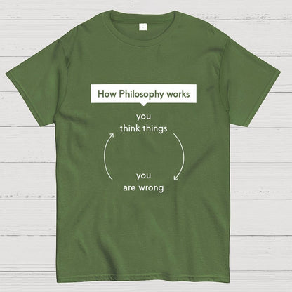 How Philosophy works Geek T-Shirt