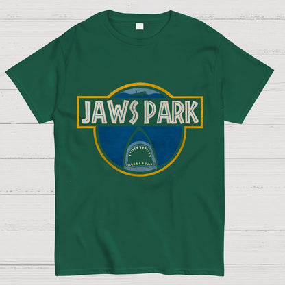 Great White Shark Park Geek T-Shirt