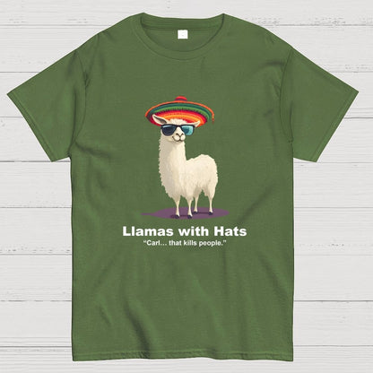 Llamas with Hats Geek T-Shirt