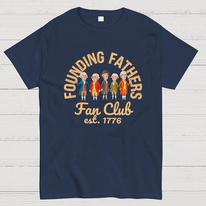 American Founding Fathers Fan Club Geek T-Shirt