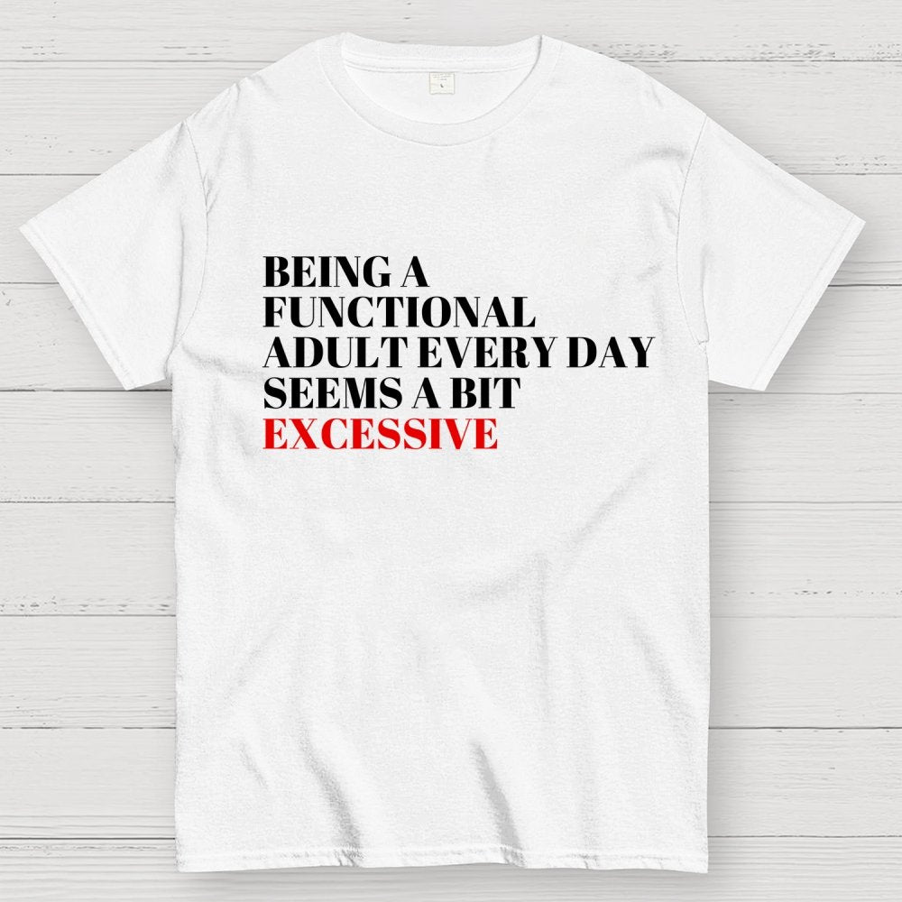 Functional Adult Geek T-Shirt