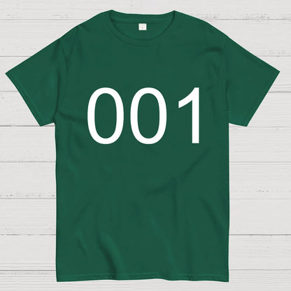 Number 001 Game Movie Geek T-Shirt