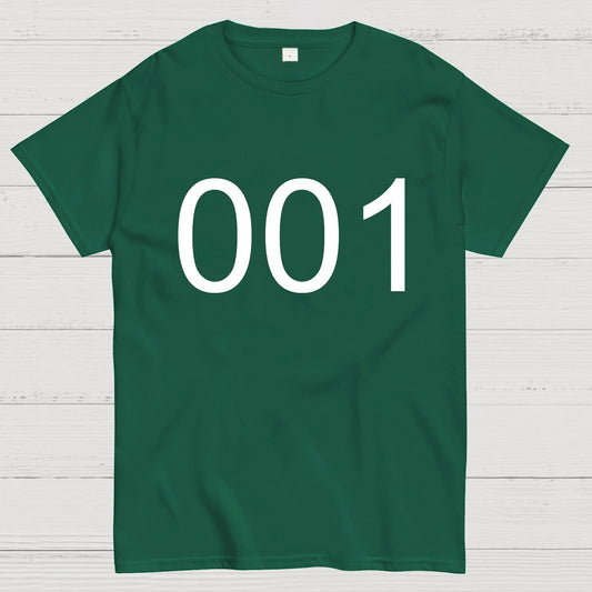 Number 001 Game Movie Geek T-Shirt