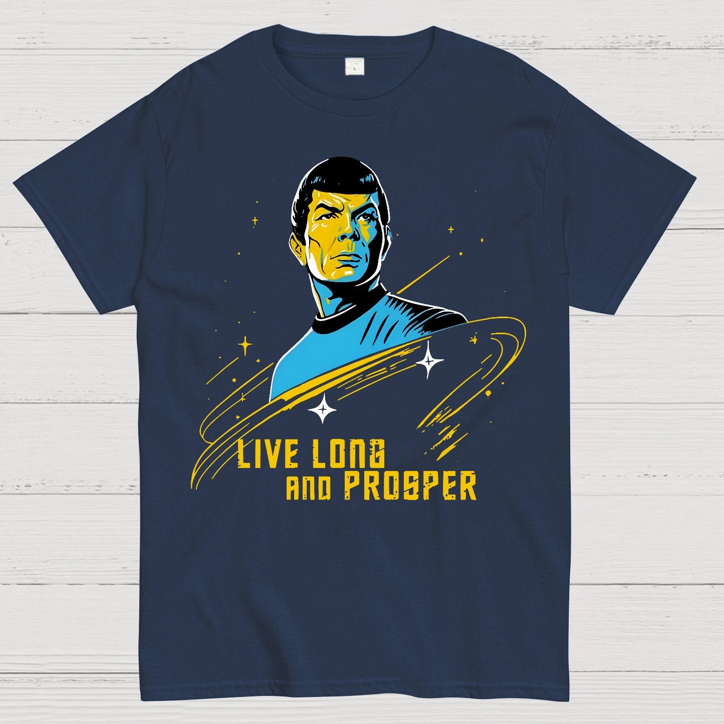 Live Long And Prosper Geek T-Shirt