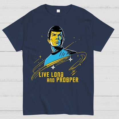 Live Long And Prosper Geek T-Shirt