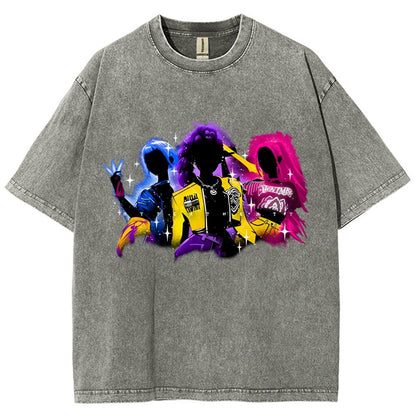 The Huntrix Vintage Distressed T-shirt