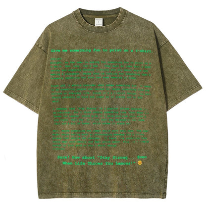 DeepSeek-R1 is Not Good at T-shirts Vintage Distressed T-shirt