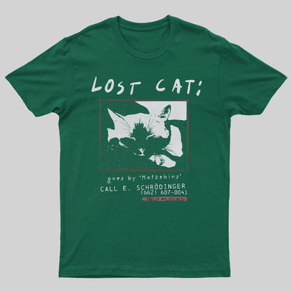 Schrödinger's Lost Cat Geeky T-Shirt