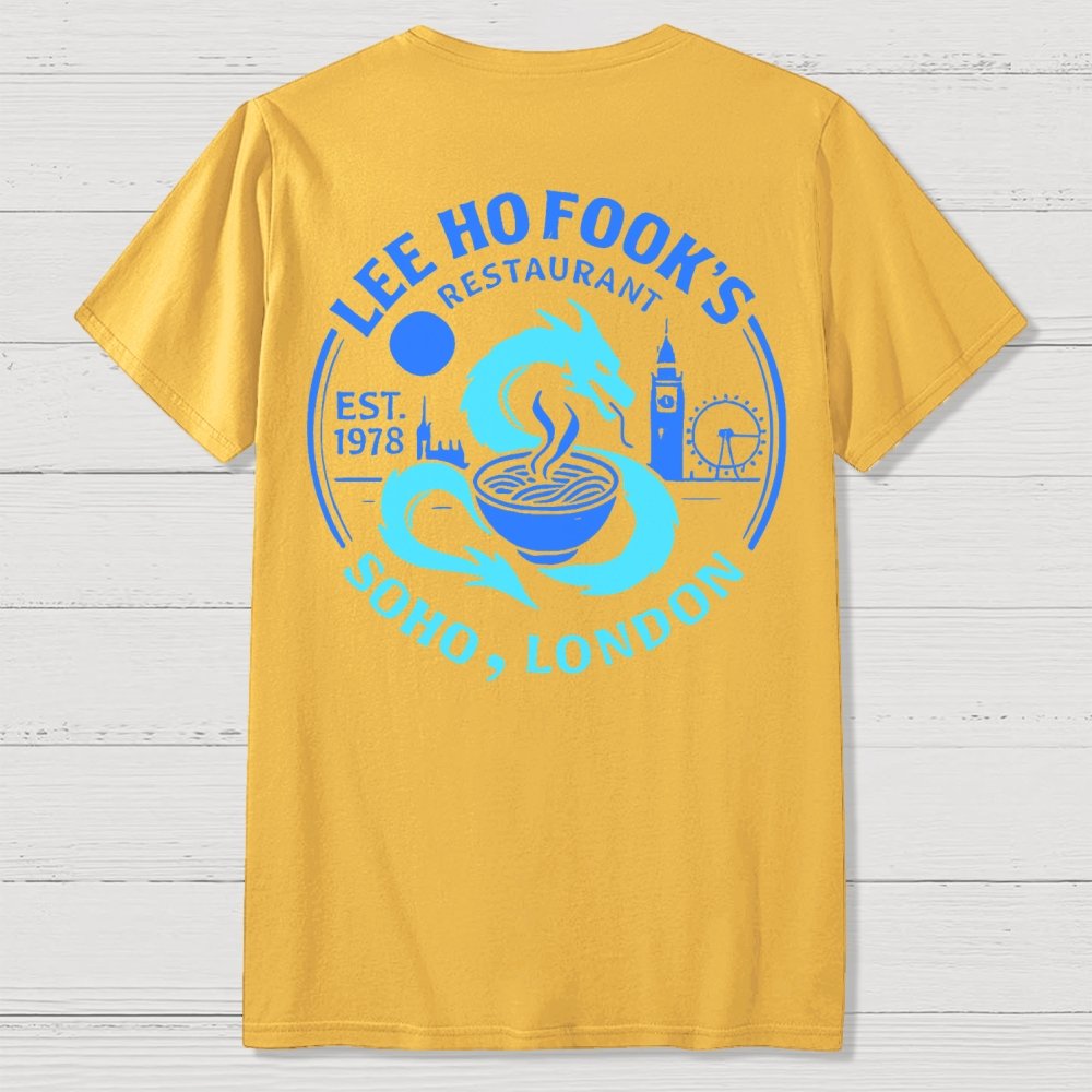 Lee Ho Fooks Front And Back Printing Geek T-Shirt