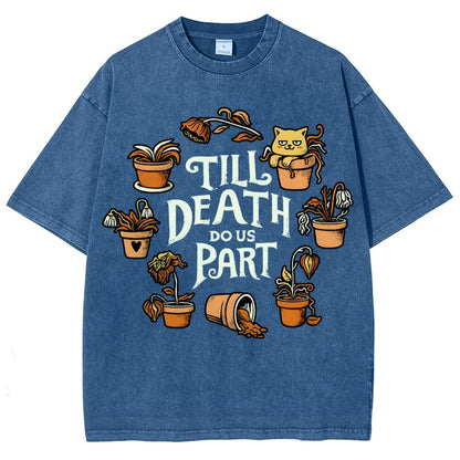 Plant Killer Love Vintage Distressed T-shirt
