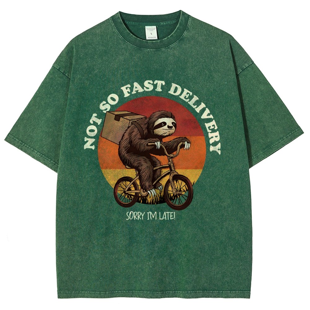Not So Express Delivery Vintage Distressed T-shirt