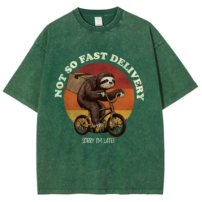 Not So Express Delivery Vintage Distressed T-shirt