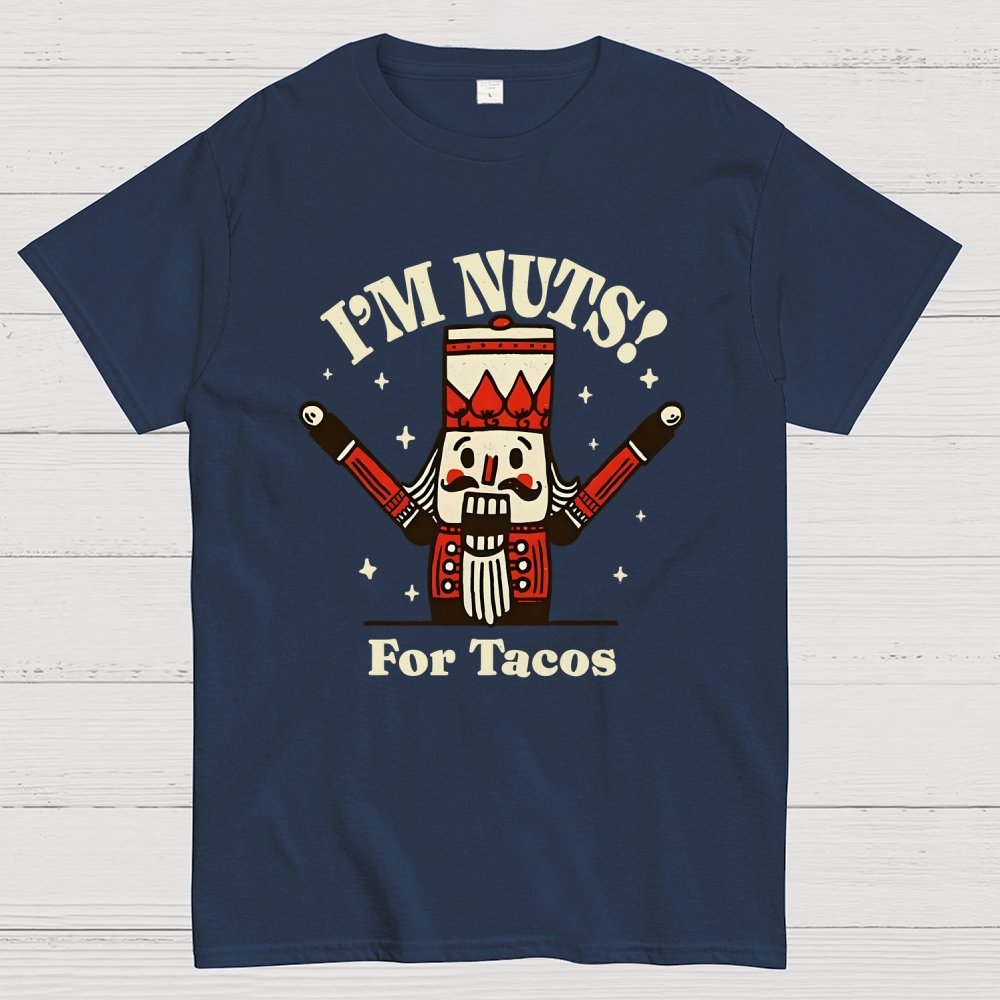 Nuts for Tacos Geek T-Shirt