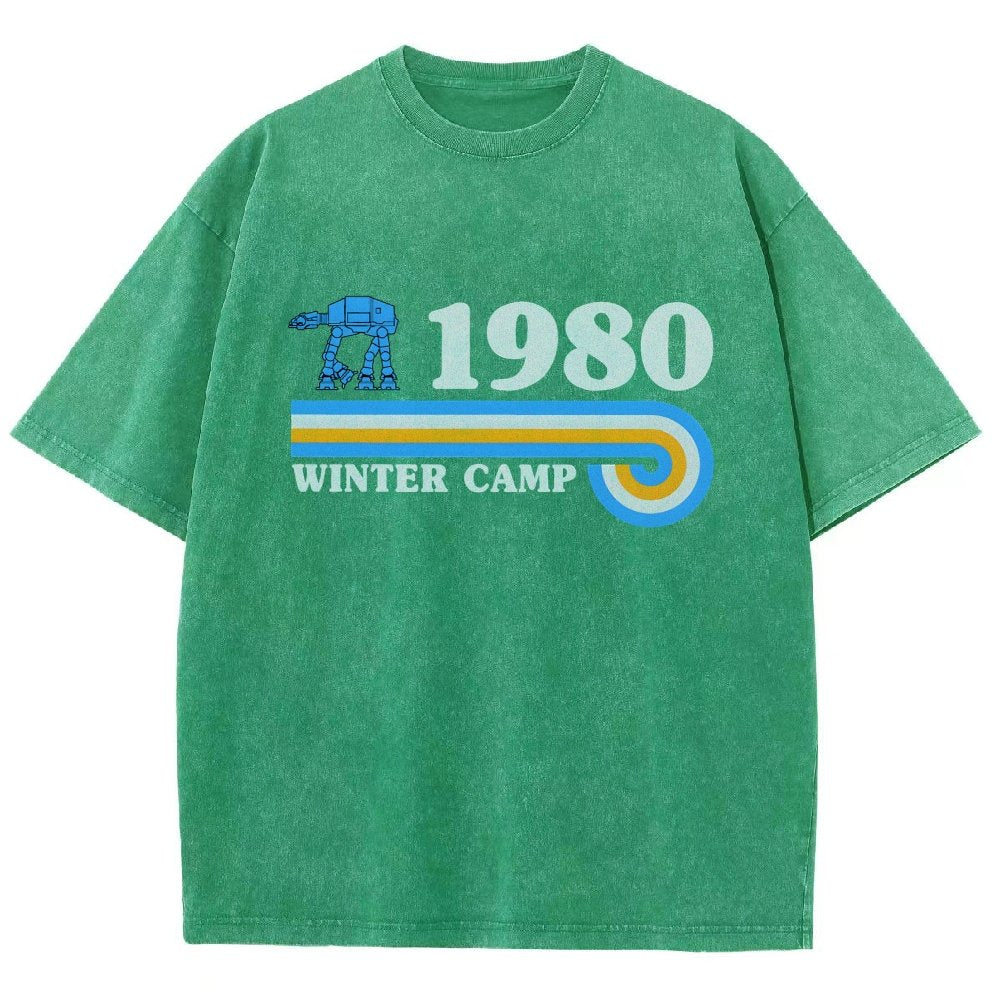 Winter Camp Vintage Distressed T-shirt
