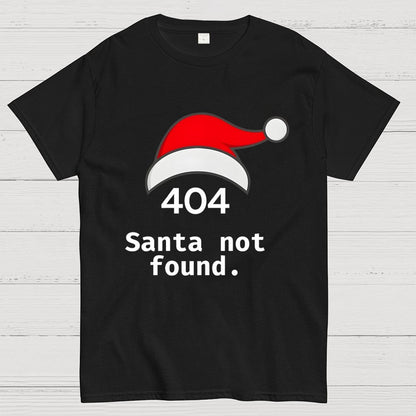 404 Santa Not Found computers joke Geek T-Shirt