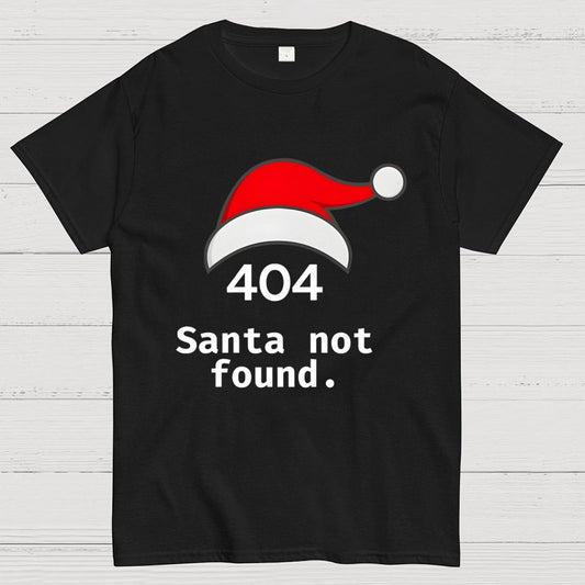 404 Santa Not Found computers joke Geek T-Shirt