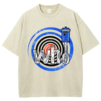 Wibbly Wobbly Song Machine Vintage Distressed T-shirt