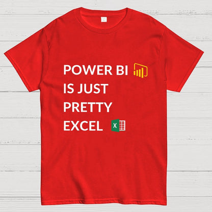 Excel VS Power BI Unisex Geek T-Shirt