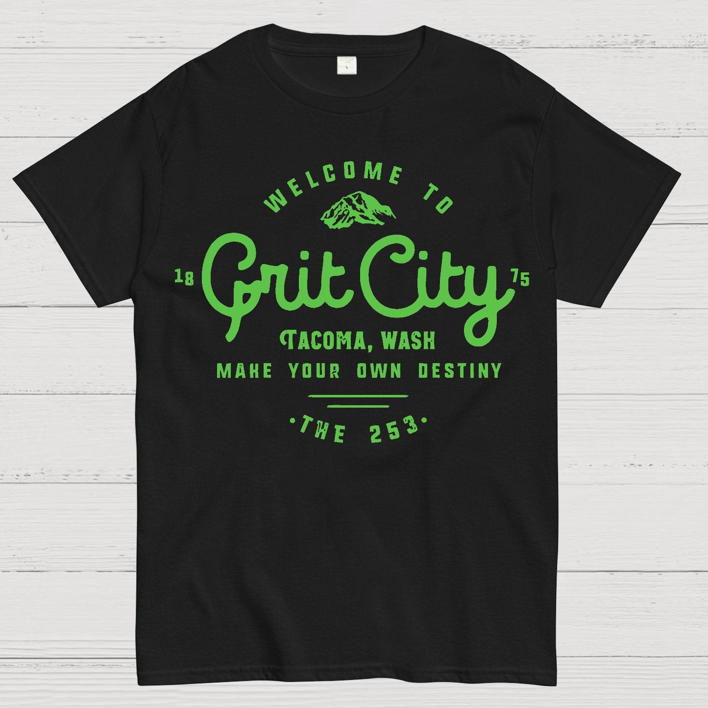 Grit City Tacoma Washington Geek T-Shirt