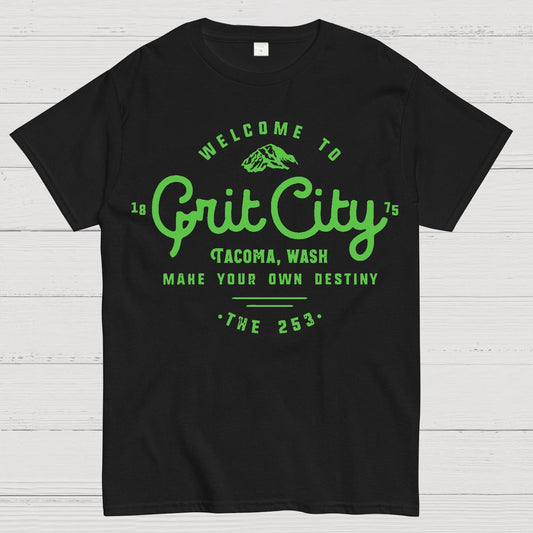 Grit City Tacoma Washington Geek T-Shirt