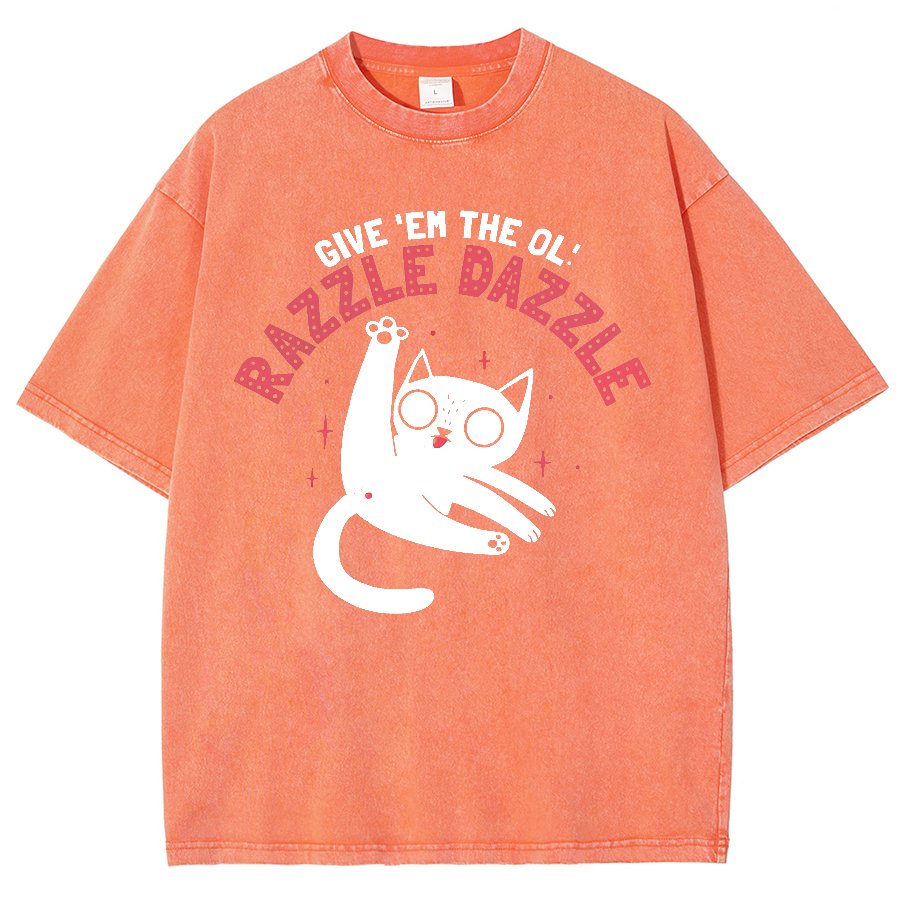 The Ol' Razzle Dazzle Vintage Distressed T-shirt
