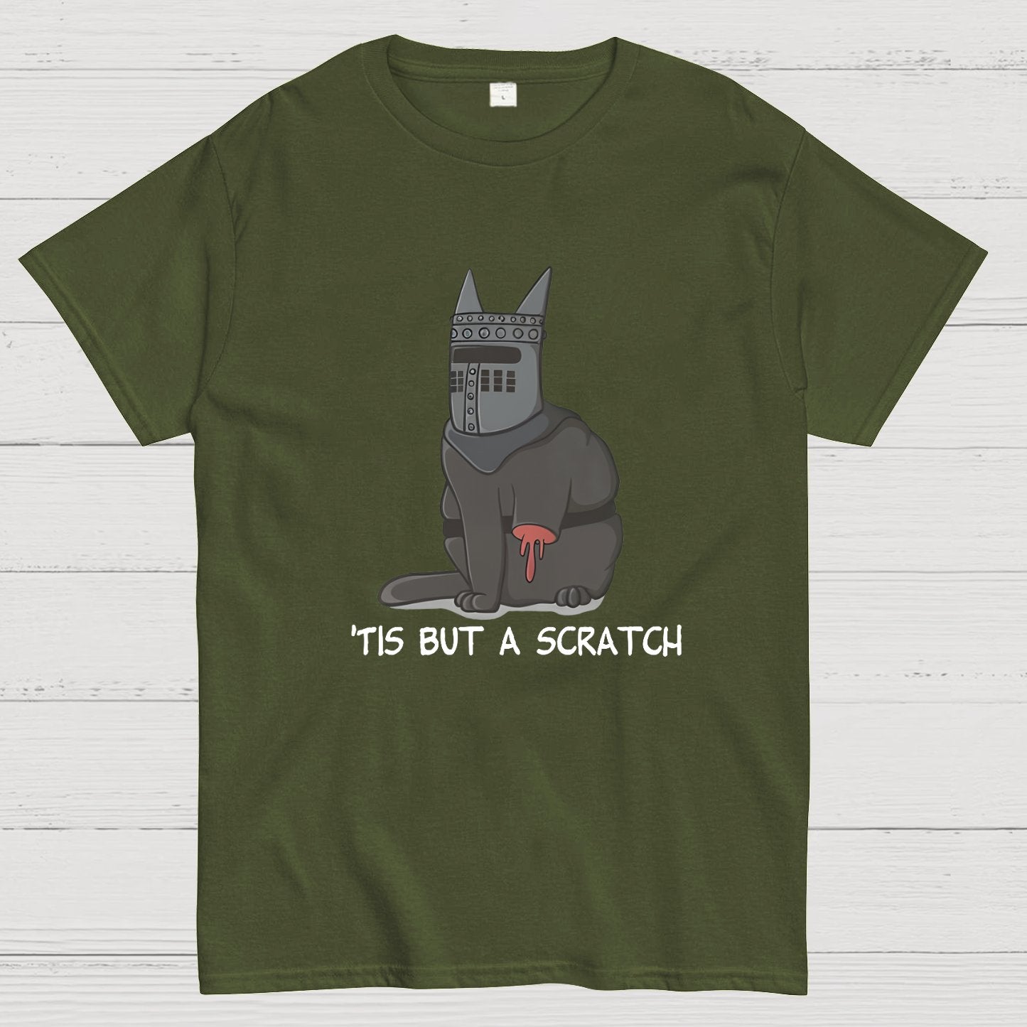 'Tis but a scratch Geeky T-Shirt