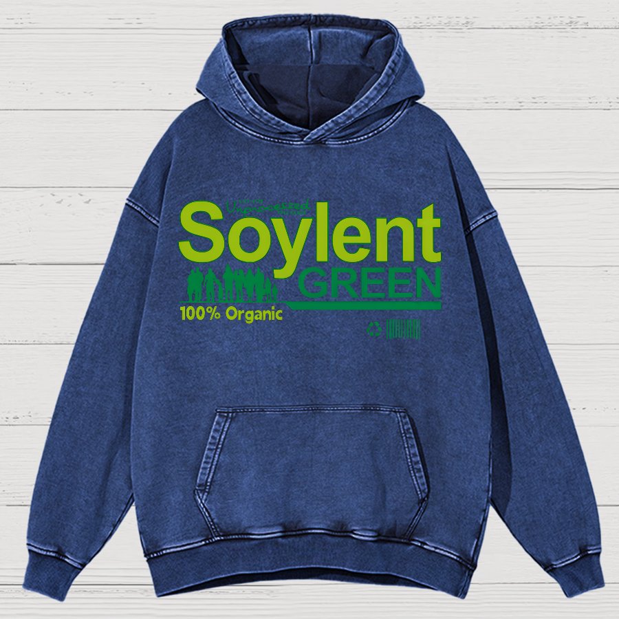 Soylent Green Vintage Distressed Hoodie