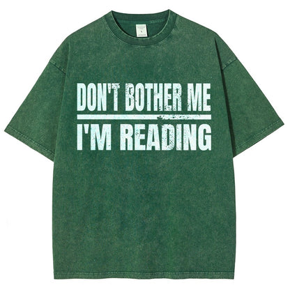 Don't Bother Me Vintage Distressed T-shirt