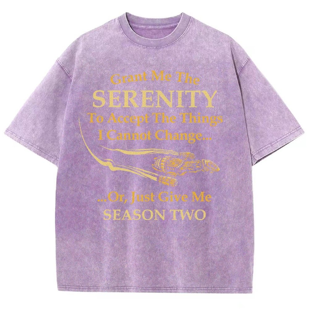 Grant Me Serenity Vintage Distressed T-shirt