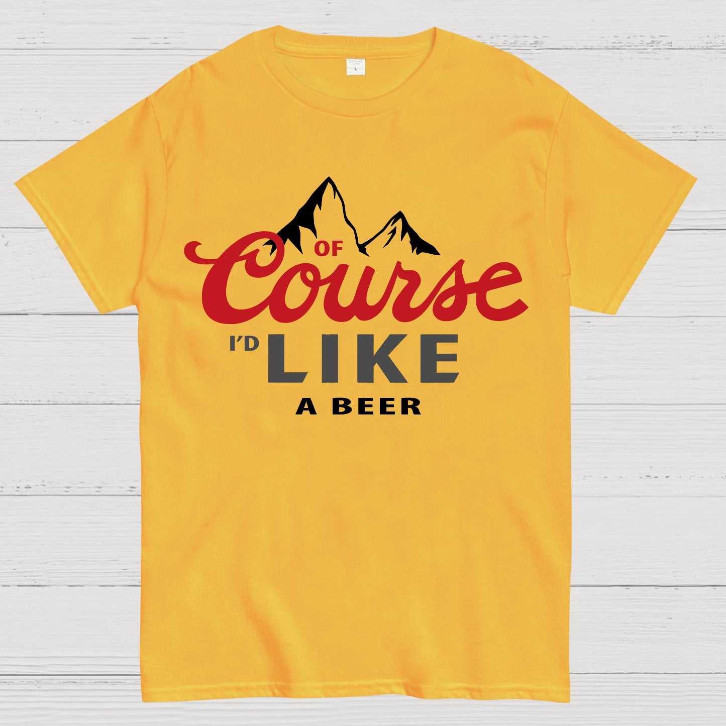Thanks For The Beer!Course Like A Beer Geek T-Shirt