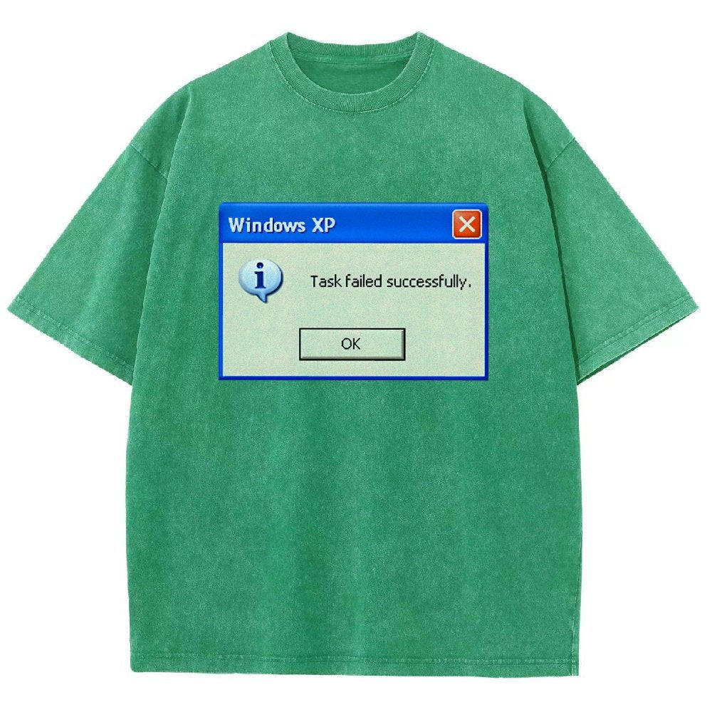 Task Failed Successfully Vintage Distressed T-shirt